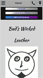 Mobile Screenshot of budswickedleather.com